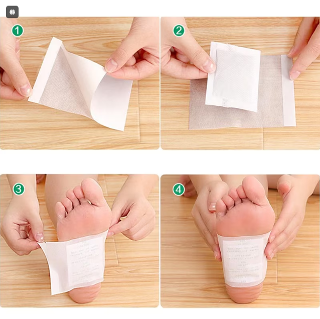 Set plasturi detox, homeopati pentru tratament: Curățare și revitalizare naturală