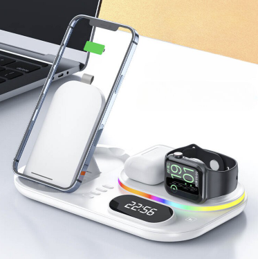 Incarcator Wireless 4 in 1 A06 cu Incarcare Rapida