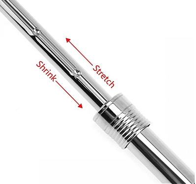 Cheie cu Clichet Rabatabil si Articulatie Telescopica 1/2