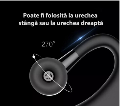 CASCA BLUETOOTH NYTRO V8 PRO, AUTONOMIE MARE, MICROFON, UTILIZARE PARTEA STANGA/DREAPTA, HD VOICE