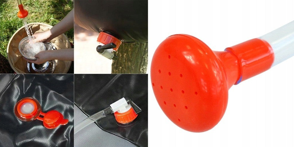 DUS SOLAR PENTRU CAMPING, 20 LITRI