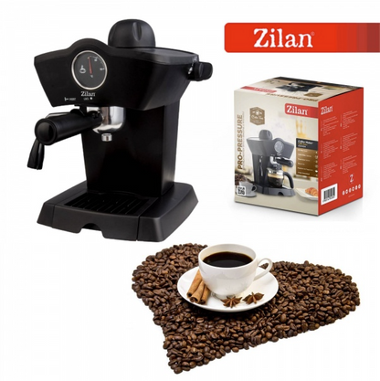 Espressor manual Zilan ZLN2854 Negru, 800W, 240ml, indicator de temperatura