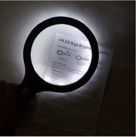Lupa profesionala cu LED-uri