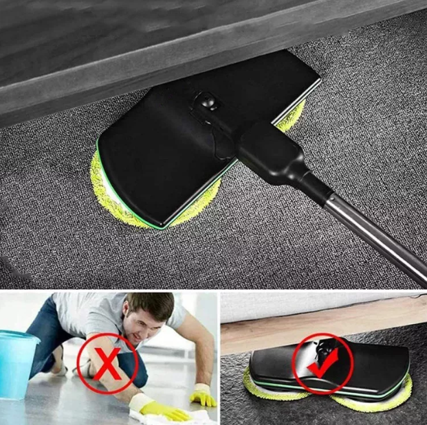 Mop electric cu acumulator spalare/lustruire Q TB32