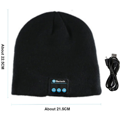 Caciula cu casti bluetooth incorporate si microfon handsfree