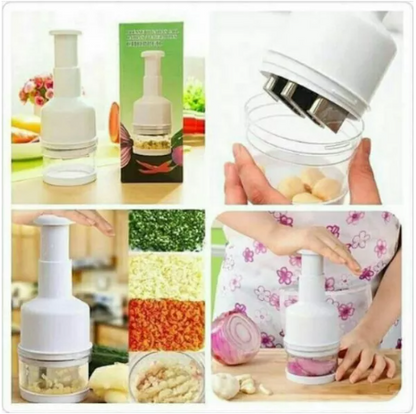Tocator de legume manual alb Gonga