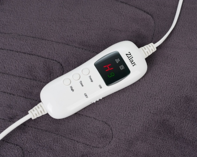 Patura electrica dubla, 9 trepte de putere, dimensiune 180x160 cm