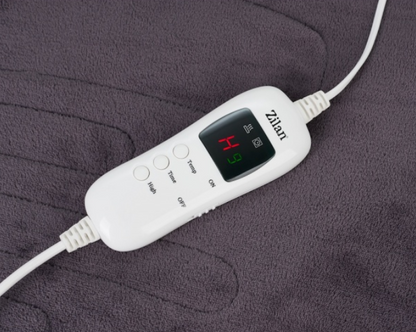Patura electrica dubla, 9 trepte de putere, dimensiune 180x160 cm