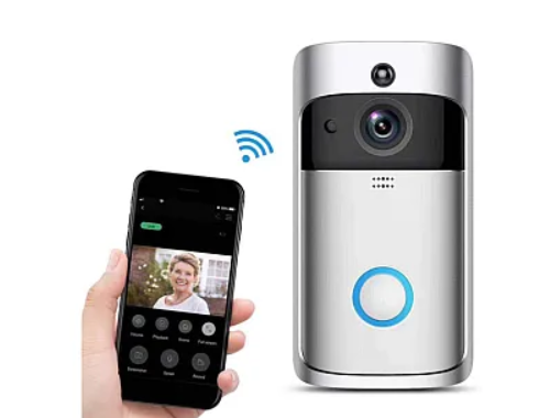 Video interfon wireless cu sonerie inclusa