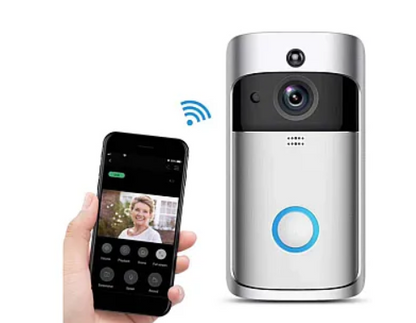 Video interfon wireless cu sonerie inclusa