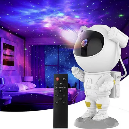 Astronaut Proiector Galaxy LED, Proiectii Constelatii, Multicolor, Lampa Veghe
