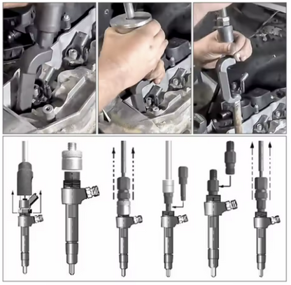 TRUSA EXTRACTOR INJECTOARE CU CIOCAN MANUAL