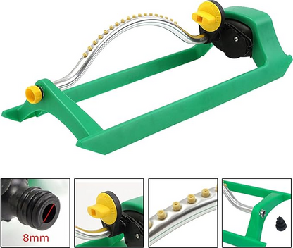 Aspersor multifunctional de gradina oscilant cu 12 duze MX780