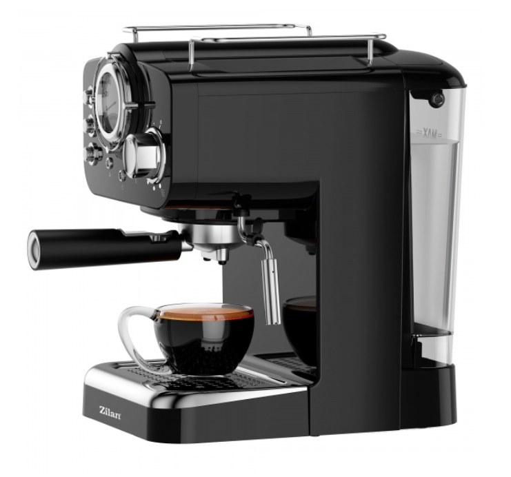 Espressor manual Zilan ZLN2991 Negru,15 Bar, 1.25 l, 1100W, Design Retro