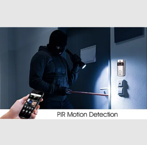 Video interfon wireless cu sonerie inclusa