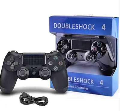 Joystick Controller Doubleshock 4 Gamepad pentru consola PS4 cu vibratii intense