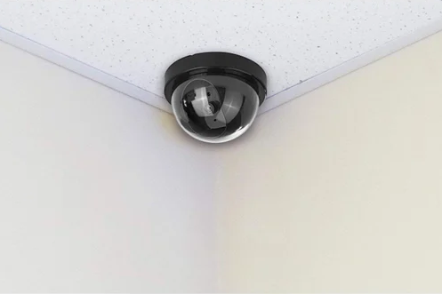 Camera supraveghere video FALSA interior-exterior cu led indicator rosu