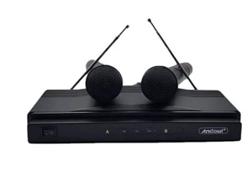 Set 2 microfoane wireless karaoke MIC590