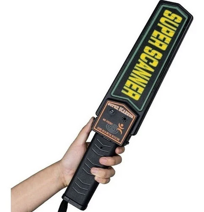 Detector de metale, Super Scanner, Negru