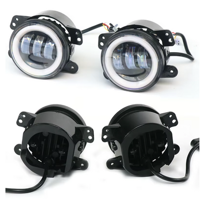 Set de 2 proiectoare Led pentru ceata si semnalizare Xentech Light 3.5 inchi ( 9 cm )