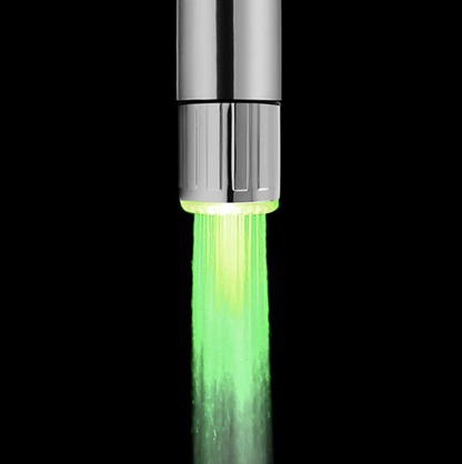 Cap de robinet cu LED si senzor de temperatura