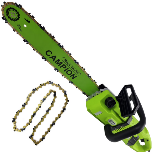Fierastrau electric cu lant Campion, 3100W, lant 32 dinti, lama 40cm, motor drept, rezervor de ulei
