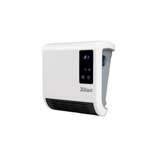 Aeroterma de perete Zilan ZLN2083, 2000W, display LED, senzori de ferestre deschise, programare saptamanala