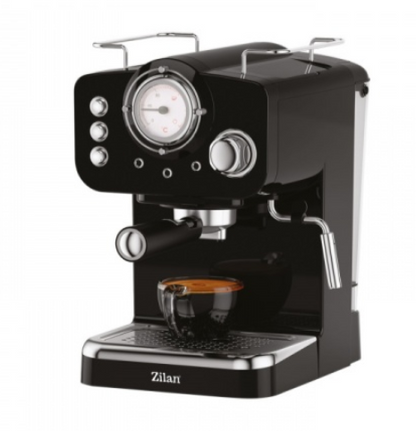 Espressor manual Zilan ZLN2991 Negru,15 Bar, 1.25 l, 1100W, Design Retro