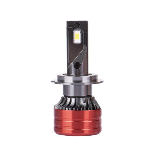 Set 2 Becuri D2s Auto LED 10000k 110W/Set Canbus 5600LM Carcasa Rosie