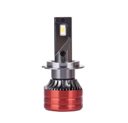 Set 2 Becuri D2s Auto LED 10000k 110W/Set Canbus 5600LM Carcasa Rosie