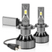 Set 2 Lampi V20 H4 LED cu doua faze temperatura 6000K putere 100W 10.000 Lumeni Canbus