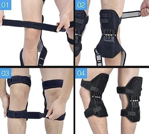 Set genunchiere stabilizatoare cu arcuri