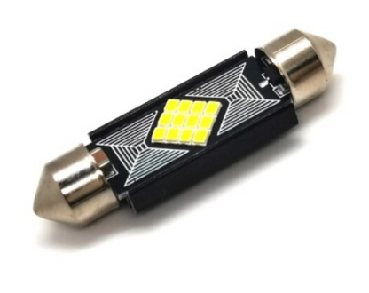 Set 2 Becuri Auto LED Cambus Alb