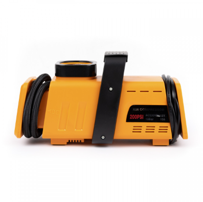 Compresor auto cu manometru, 200 Psi, Alimentare 12V/220V