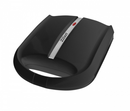 Sandwich maker XL Zilan Negru putere 1600W, indicator luminos, capacitate 4 portii