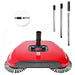 Matura Manuala Telescopica Sweep Drag, Perii Rotative, Rosie