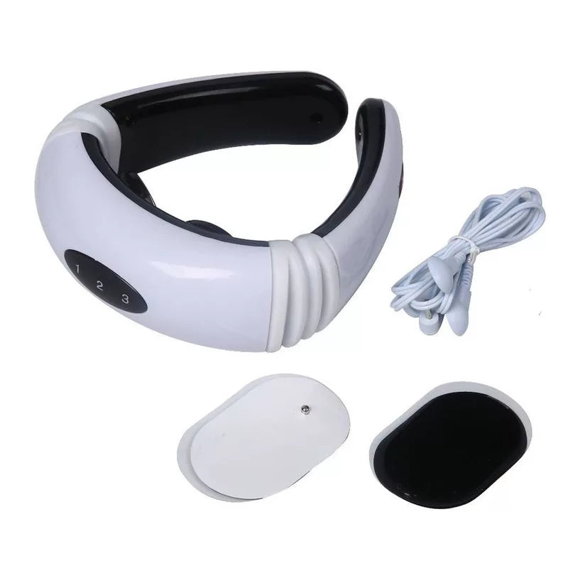 Aparat terapeutic pentru electrostimulare cervicala cu 2 electrozi