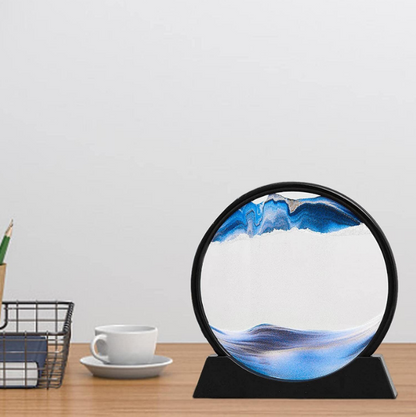 Clepsidra decorativa cu nisip miscator 25 cm