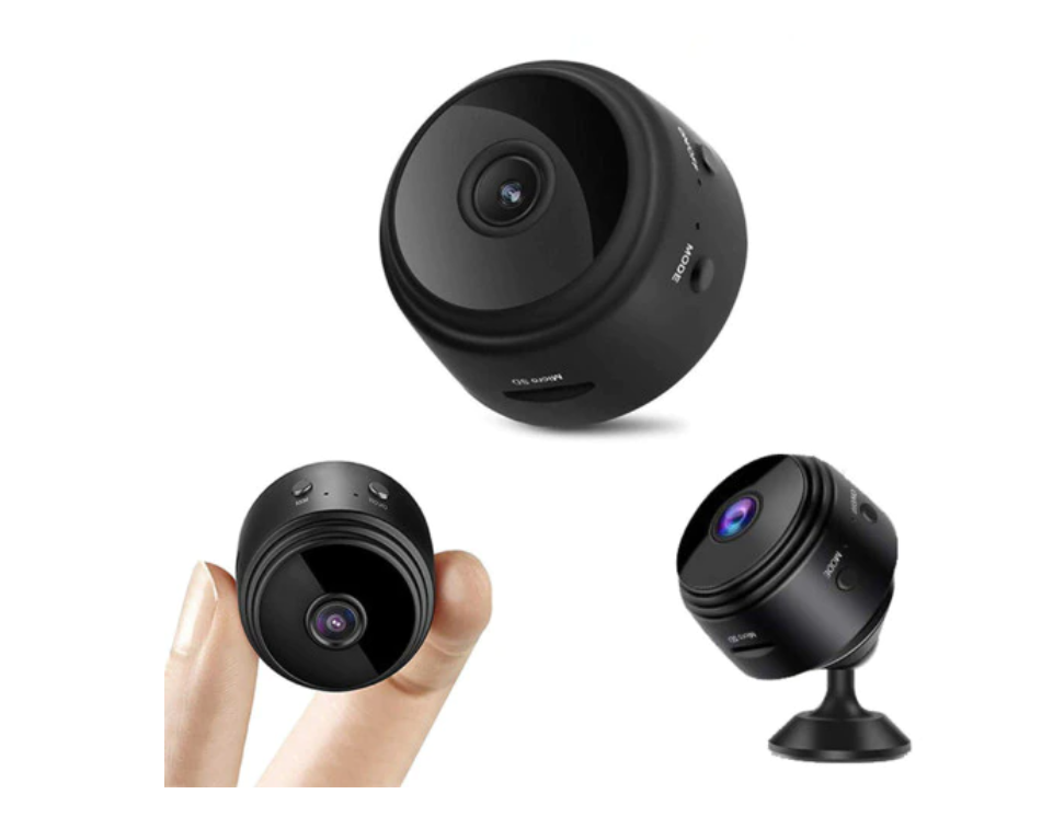 Mini Camera Spion iUni A9, Wireless, VGA 480P, Audio-Video, Night Vision