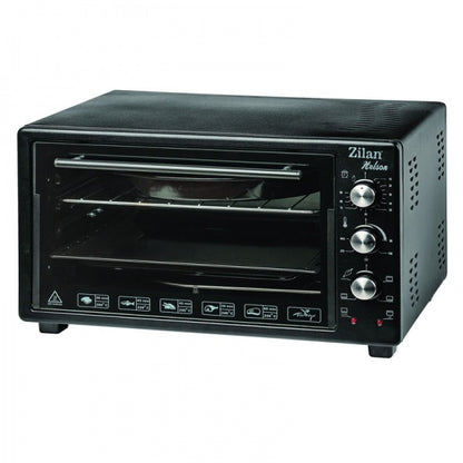 Cuptor electric Zilan Helson ZLN-3130, 48 l, 1300 W, timer, interior emailat