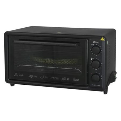Cuptor electric ZILAN BIG TRAY ZLN-5648,NEGRU putere 1800W, 40L, timer 90 min, temperatura maxima 230 grade
