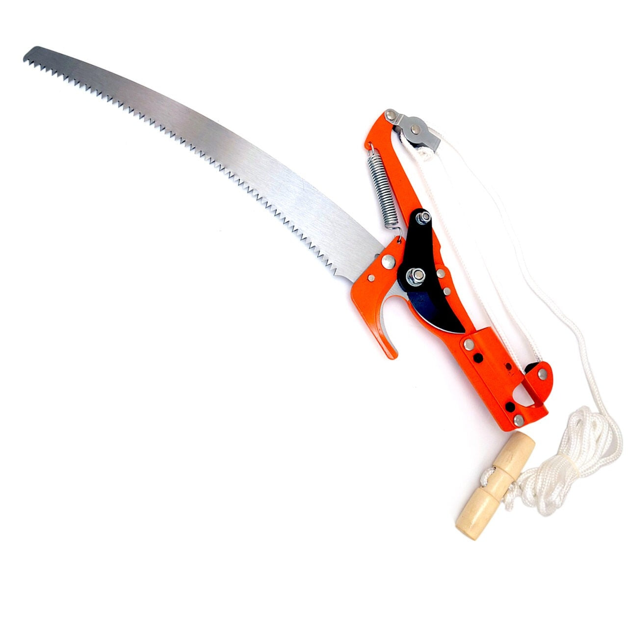 SET Foarfeca pentru crengi cu fierastrau si maner telescopic katze