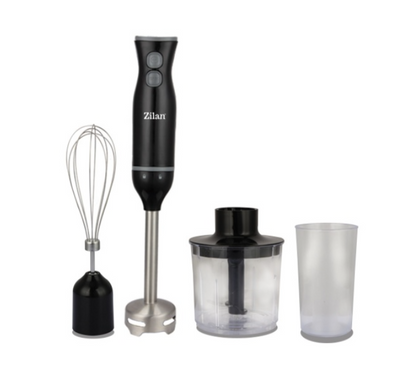 Mixer vertical Zilan ZLN5244 Negru, putere 250W, 2 viteze, mai multe capete