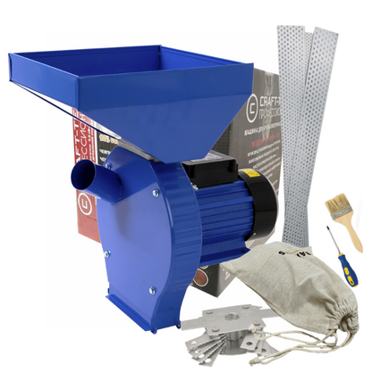 Moara Craft-Tec MX417, 3.8 KW, Cuva Mare, 3000RPM, 300 Kg/h, Bobinaj Cupru