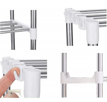 Etajera tip Raft pentru Cuptorul cu Microunde Metalic si Reglabil