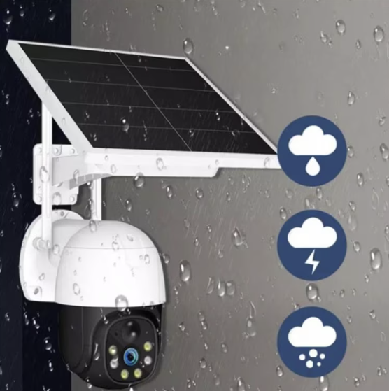Camera de Supraveghere 4G cu Panou Solar V380 PRO 4MP 2K SLR2K