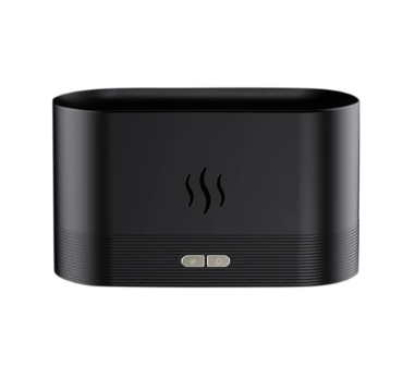 Difuzor aromaterapie si umidificator ultrasonic El Fuego, cu efect de flacara