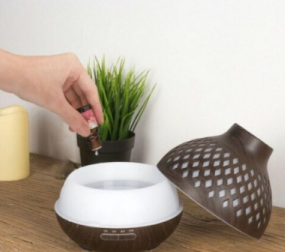 Difuzor de aromaterapie cu telecomanda rezervor 400ml