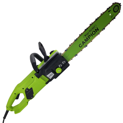 Fierastrau electric cu lant Campion, 3100W, lant 32 dinti, lama 40cm, motor drept, rezervor de ulei