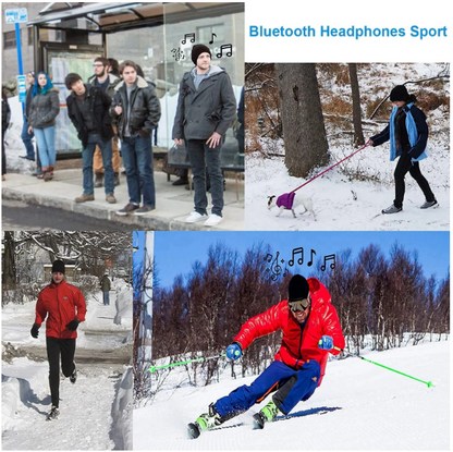 Caciula cu casti bluetooth incorporate si microfon handsfree